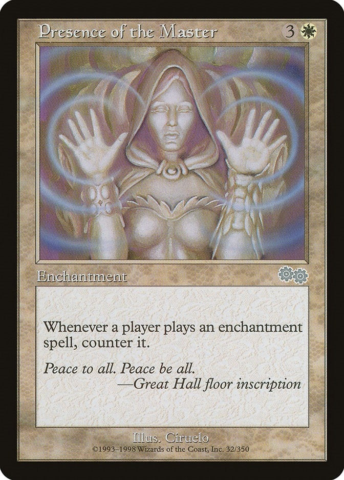 Image for Presence of the Master (32) [Urza's Saga] - Magic: The Gathering