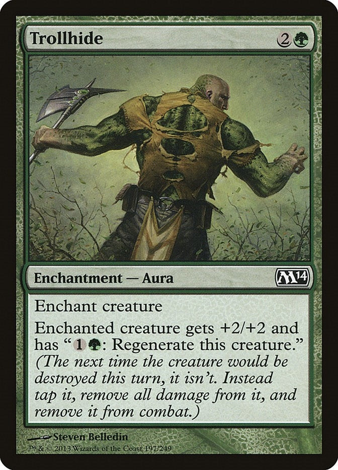 Image for Trollhide (197) [Magic 2014 (M14)] - Magic: The Gathering