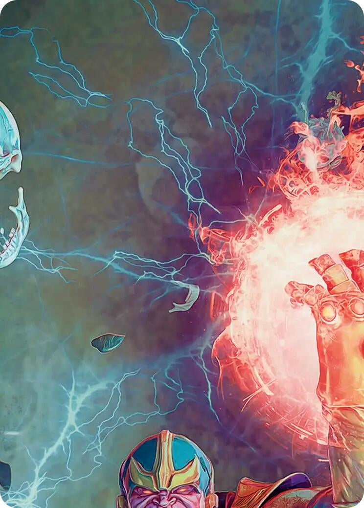 Image for Thanos, the Mad Titan Art Card (2/9) (2) [Art Series: Marvel Super Heroes] - Magic: The Gathering