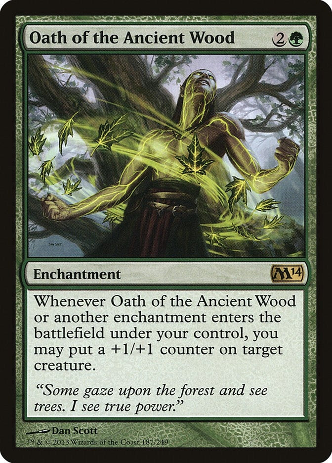 Oath of the Ancient Wood (187) [Magic 2014 (M14)]