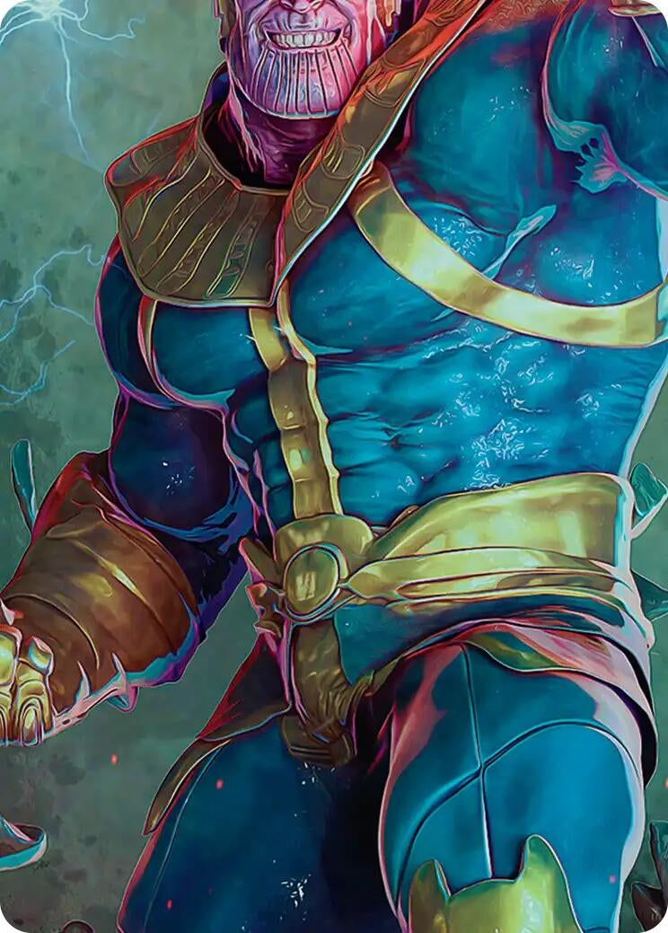 Image for Thanos, the Mad Titan Art Card (5/9) (5) [Art Series: Marvel Super Heroes] - Magic: The Gathering
