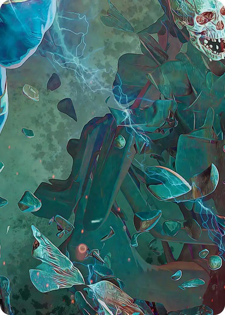 Image for Thanos, the Mad Titan Art Card (6/9) (6) [Art Series: Marvel Super Heroes] - Magic: The Gathering