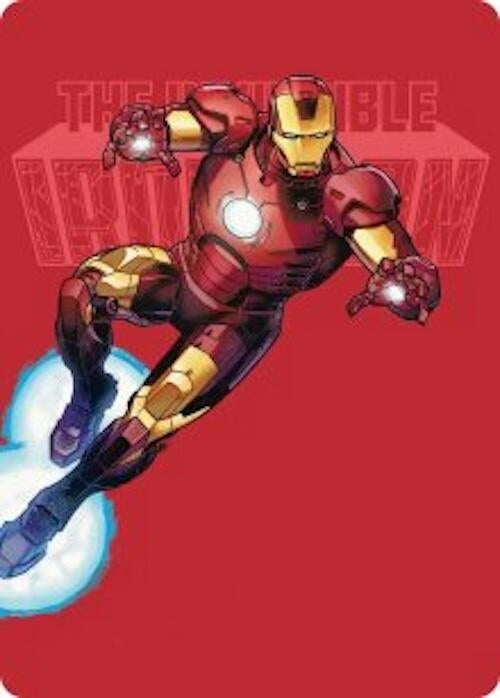 Image for The Invincible Iron Man Art Card (29) [Art Series: Marvel Super Heroes] - Magic: The Gathering