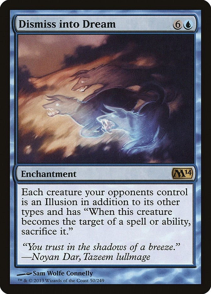 Image for Dismiss into Dream (50) [Magic 2014 (M14)] - Magic: The Gathering