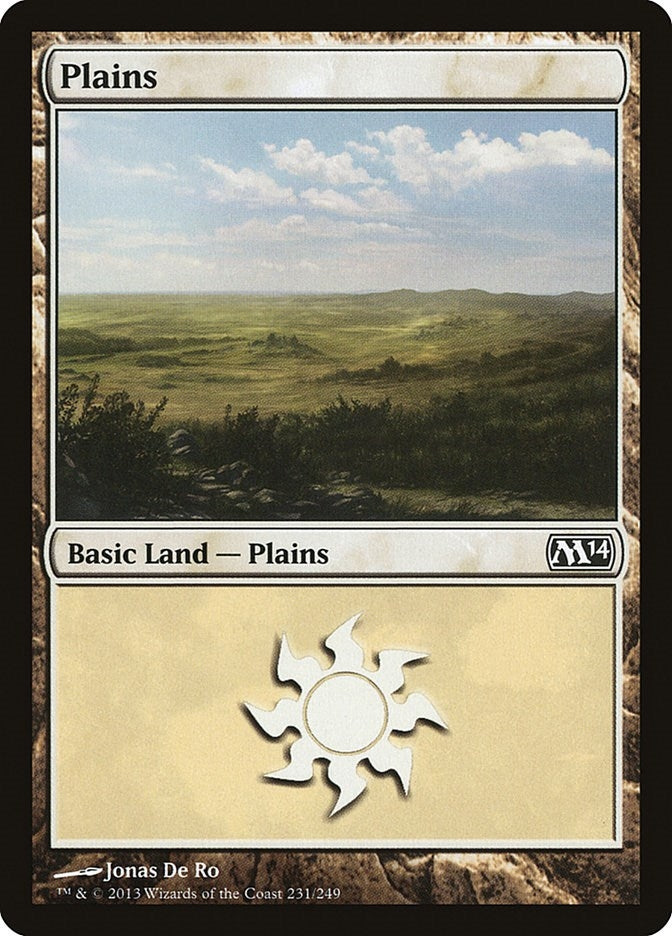 Image for Plains (231) (231) [Magic 2014 (M14)] - Magic: The Gathering
