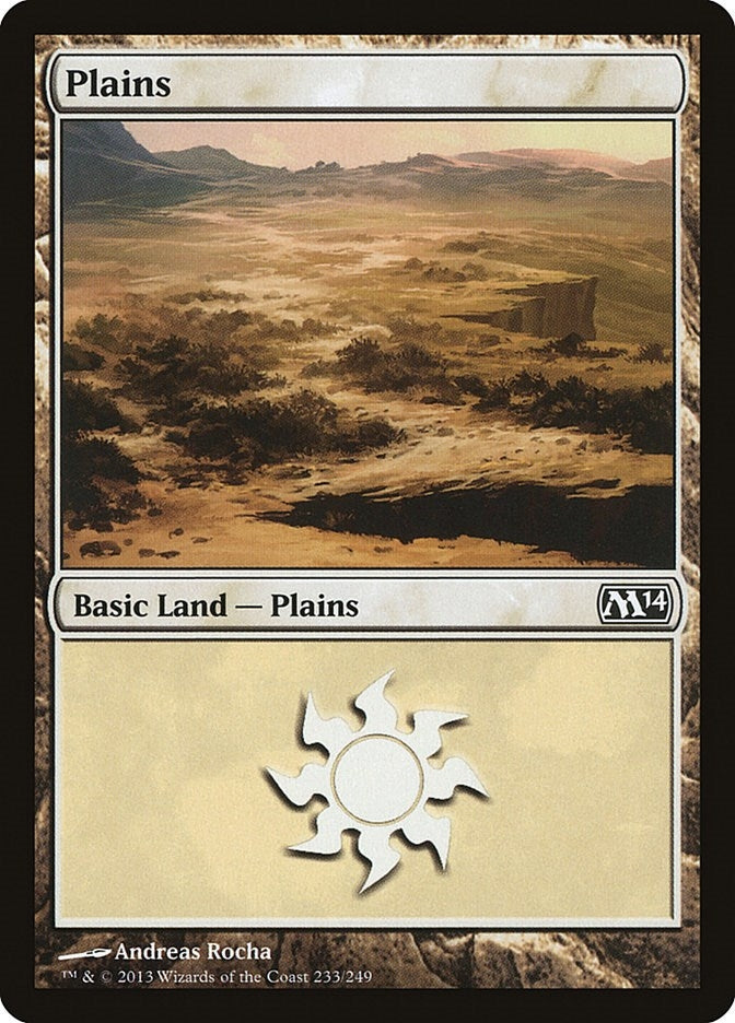 Image for Plains (233) (233) [Magic 2014 (M14)] - Magic: The Gathering