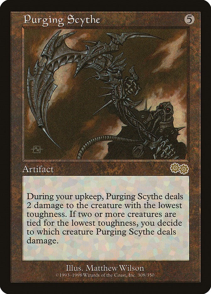 Image for Purging Scythe (308) [Urza's Saga] - Magic: The Gathering
