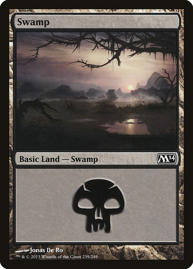Image for Swamp (239) (239) [Magic 2014 (M14)] - Magic: The Gathering