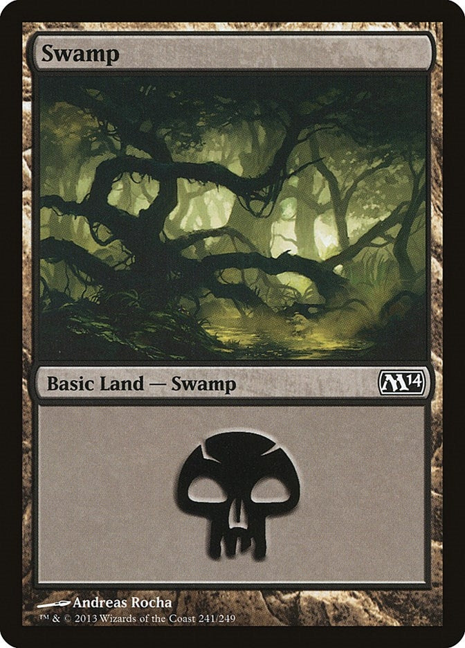 Image for Swamp (241) (241) [Magic 2014 (M14)] - Magic: The Gathering