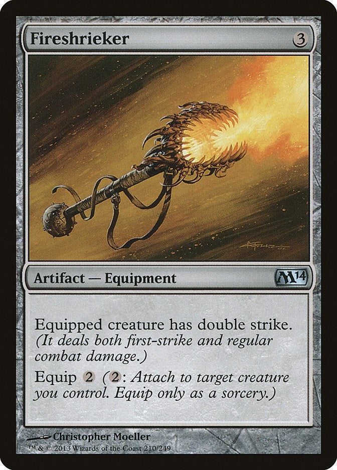 Image for Fireshrieker (210) [Magic 2014 (M14)] - Magic: The Gathering