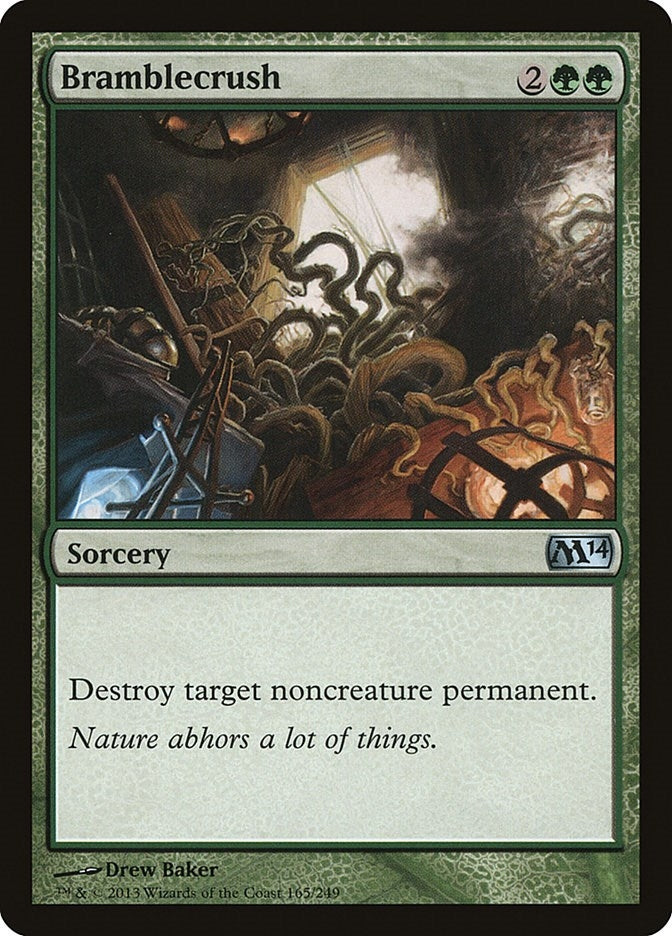 Image for Bramblecrush (165) [Magic 2014 (M14)] - Magic: The Gathering