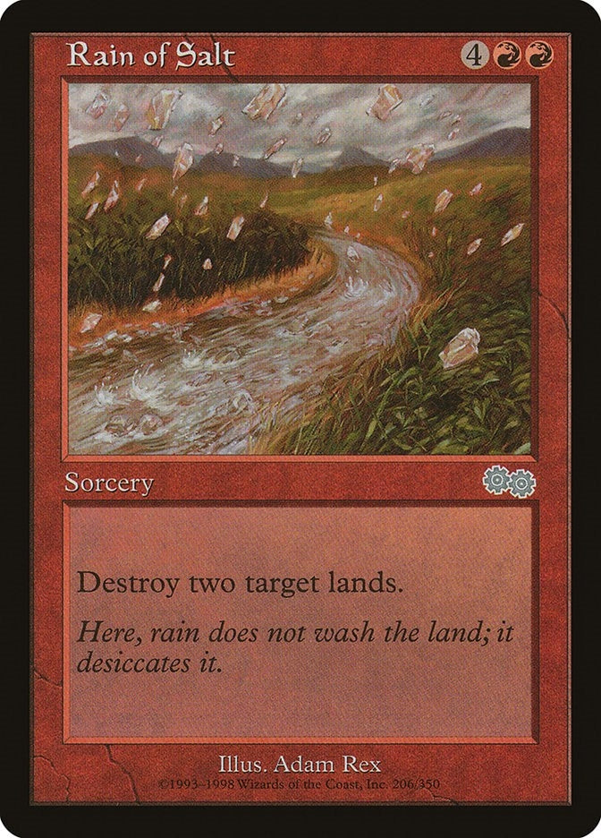 Image for Rain of Salt (206) [Urza's Saga] - Magic: The Gathering