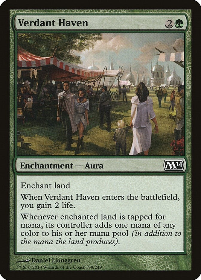 Image for Verdant Haven (199) [Magic 2014 (M14)] - Magic: The Gathering