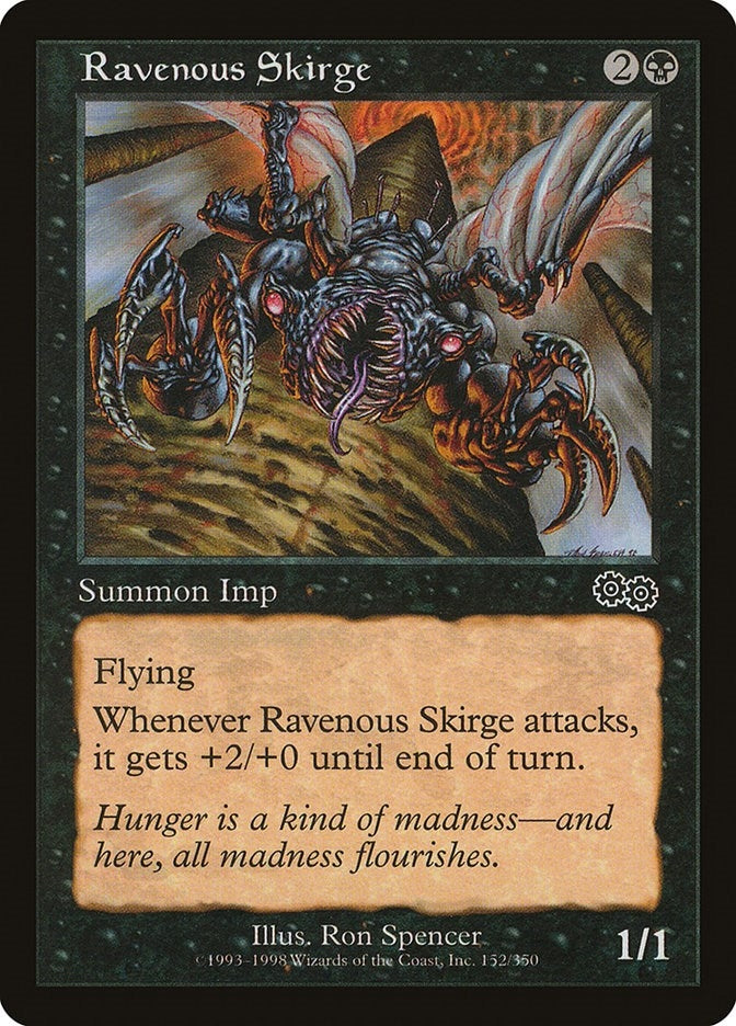 Image for Ravenous Skirge (152) [Urza's Saga] - Magic: The Gathering