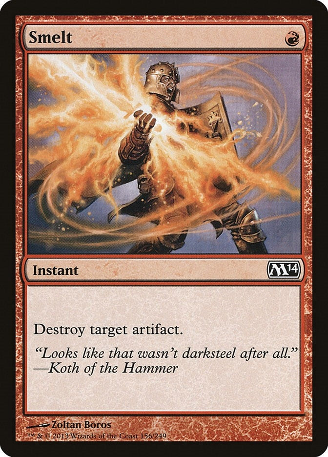 Image for Smelt (156) [Magic 2014 (M14)] - Magic: The Gathering
