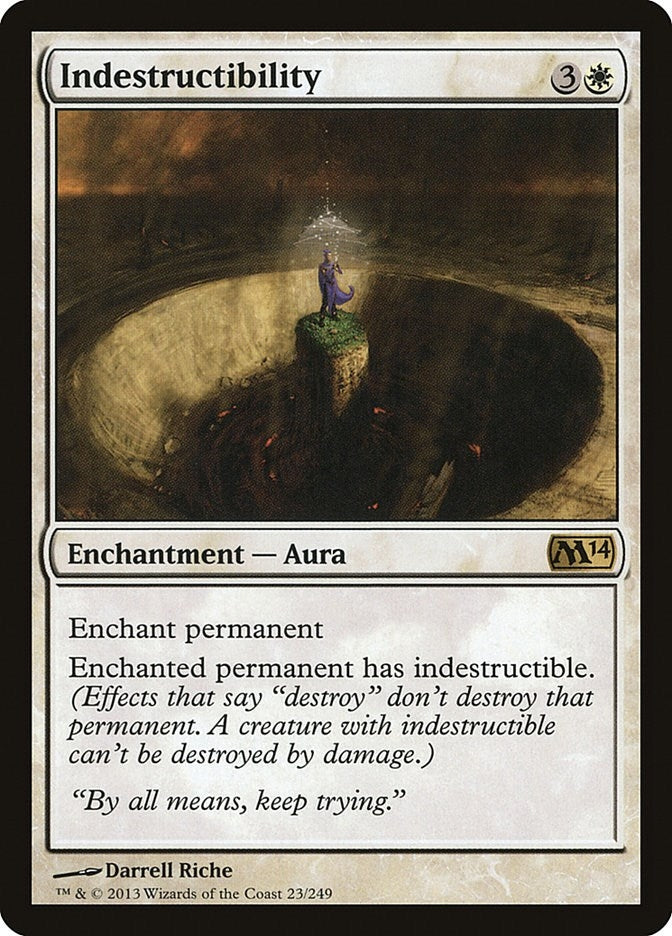 Image for Indestructibility (23) [Magic 2014 (M14)] - Magic: The Gathering