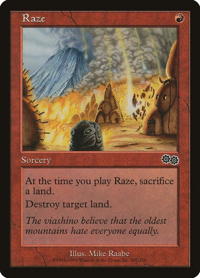 Image for Raze (207) [Urza's Saga] - Magic: The Gathering