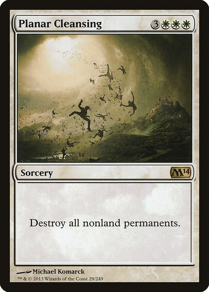 Image for Planar Cleansing (29) [Magic 2014 (M14)] - Magic: The Gathering