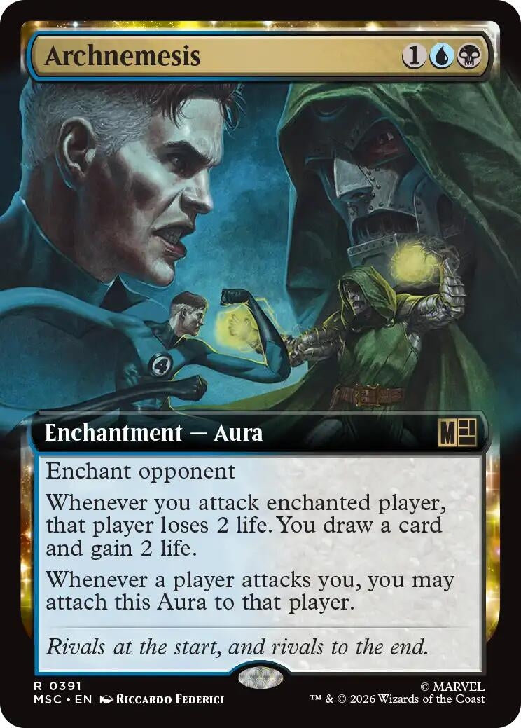 Image for Archnemesis (Extended Art) (391) [Commander: Marvel Super Heroes] - Magic: The Gathering