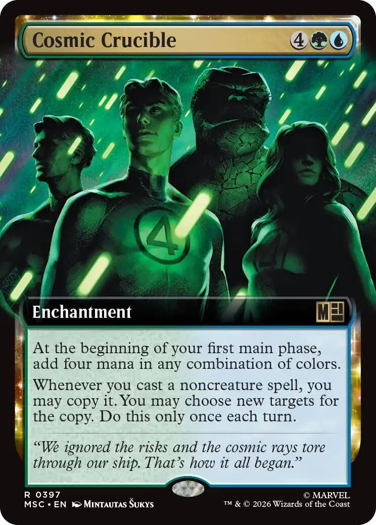 Image for Cosmic Crucible (Extended Art) (397) [Commander: Marvel Super Heroes] - Magic: The Gathering