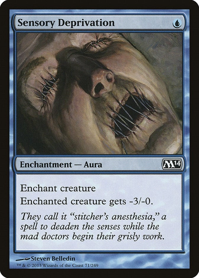 Image for Sensory Deprivation (71) [Magic 2014 (M14)] - Magic: The Gathering