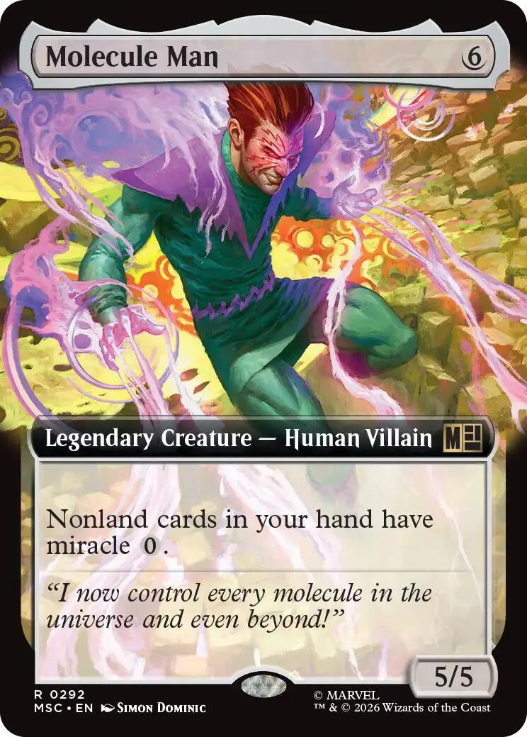 Image for Molecule Man (Extended Art) (292) [Commander: Marvel Super Heroes] - Magic: The Gathering
