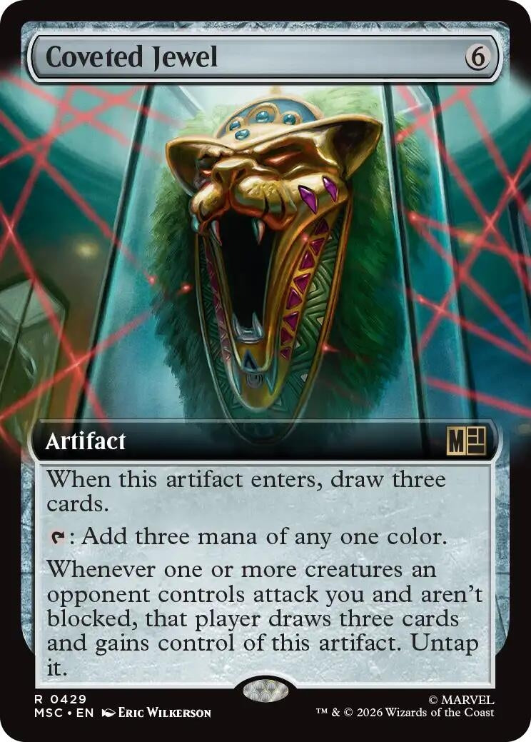 Image for Coveted Jewel (Extended Art) (429) [Commander: Marvel Super Heroes] - Magic: The Gathering