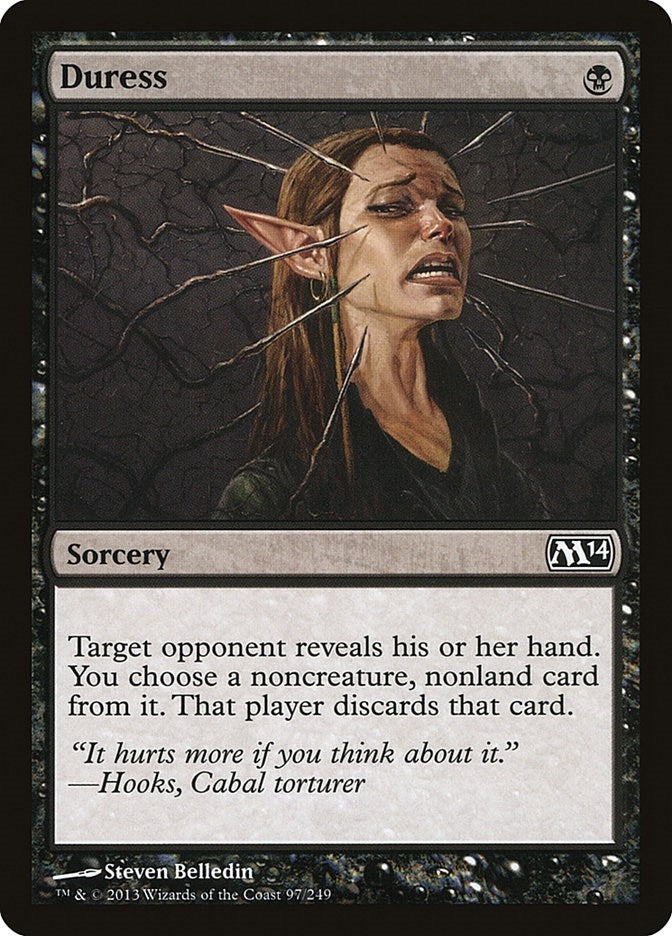 Image for Duress (97) [Magic 2014 (M14)] - Magic: The Gathering