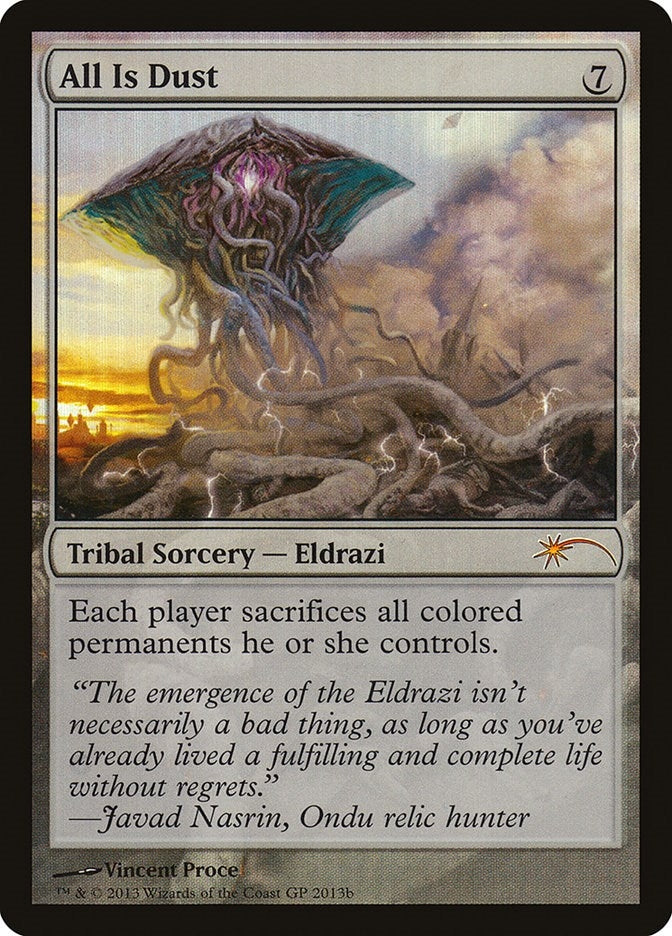 Image for All Is Dust [Grand Prix Promos] - Magic: The Gathering