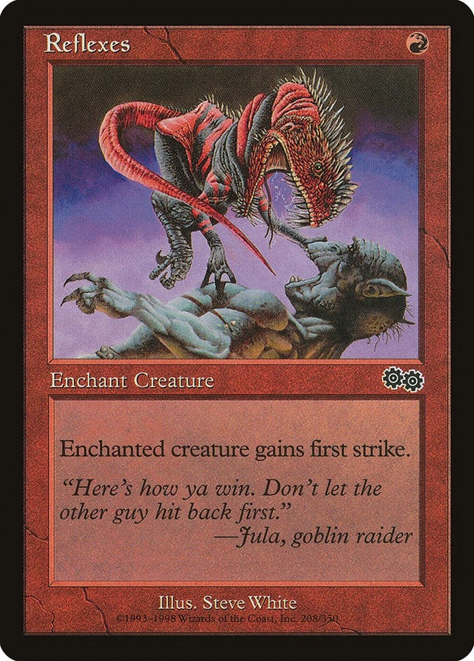 Image for Reflexes (208) [Urza's Saga] - Magic: The Gathering