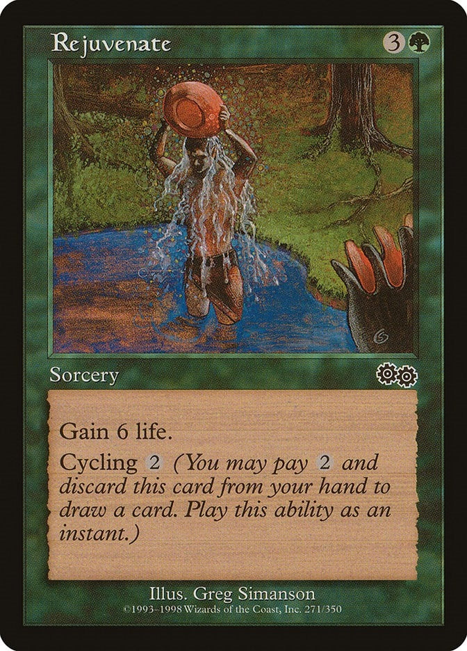 Image for Rejuvenate (271) [Urza's Saga] - Magic: The Gathering