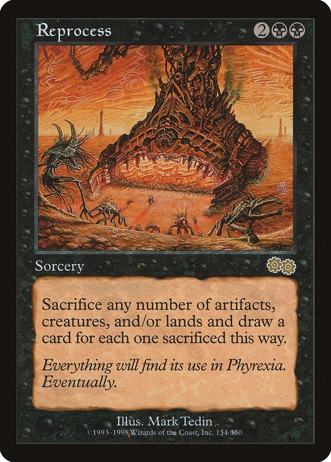 Image for Reprocess (154) [Urza's Saga] - Magic: The Gathering