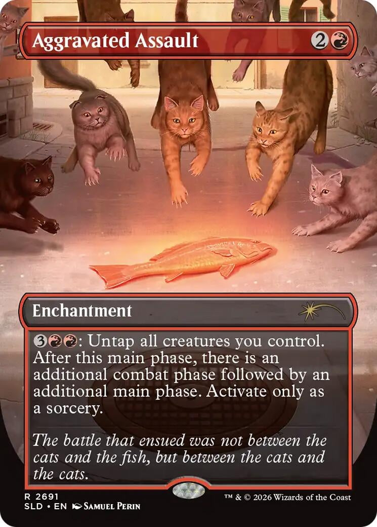 Image for Aggravated Assault (2691) (2691) [Secret Lair Drop Series] - Magic: The Gathering