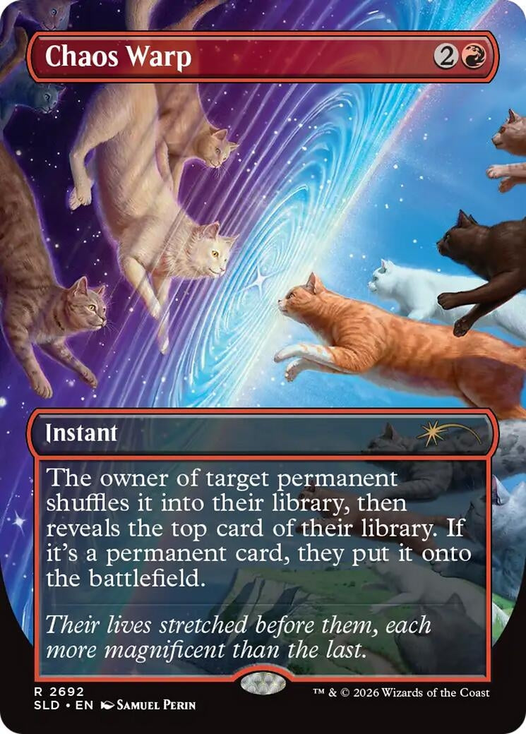 Image for Chaos Warp (2692) [Secret Lair Drop Series] - Magic: The Gathering