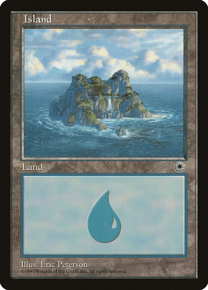 Image for Island (Waterfall) [Portal] - Magic: The Gathering