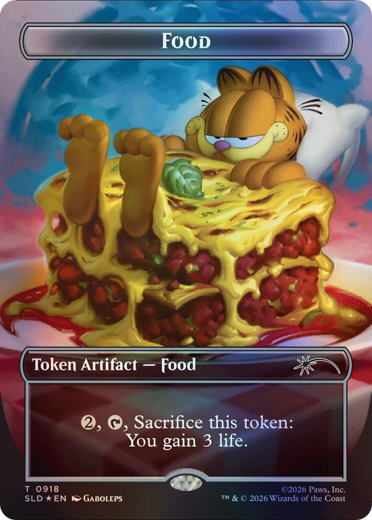 Image for Food Token (0918) (918) [Secret Lair Drop Series] - Magic: The Gathering