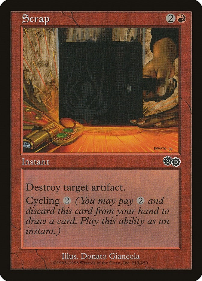 Image for Scrap (213) [Urza's Saga] - Magic: The Gathering