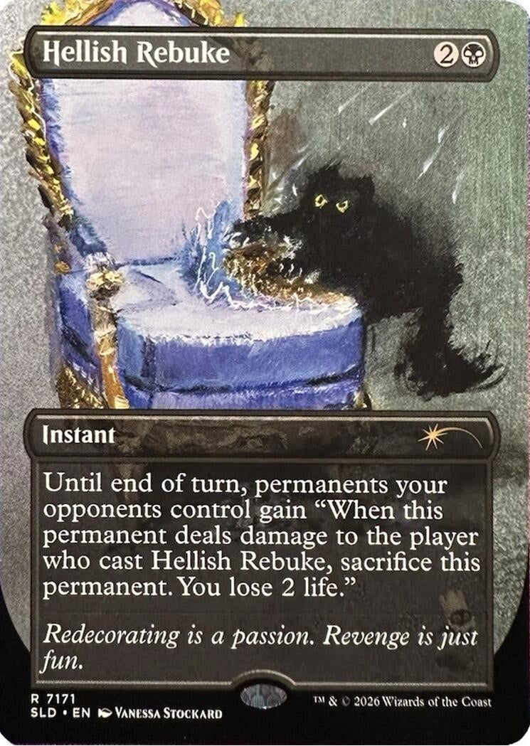 Hellish Rebuke (7171) [Secret Lair Drop Series]