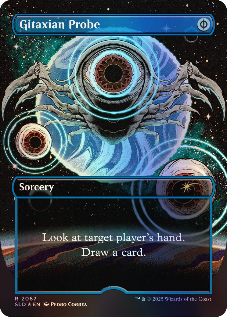 Image for Gitaxian Probe (2067) (Rainbow Foil) (2067) [Secret Lair Drop Series] - Magic: The Gathering
