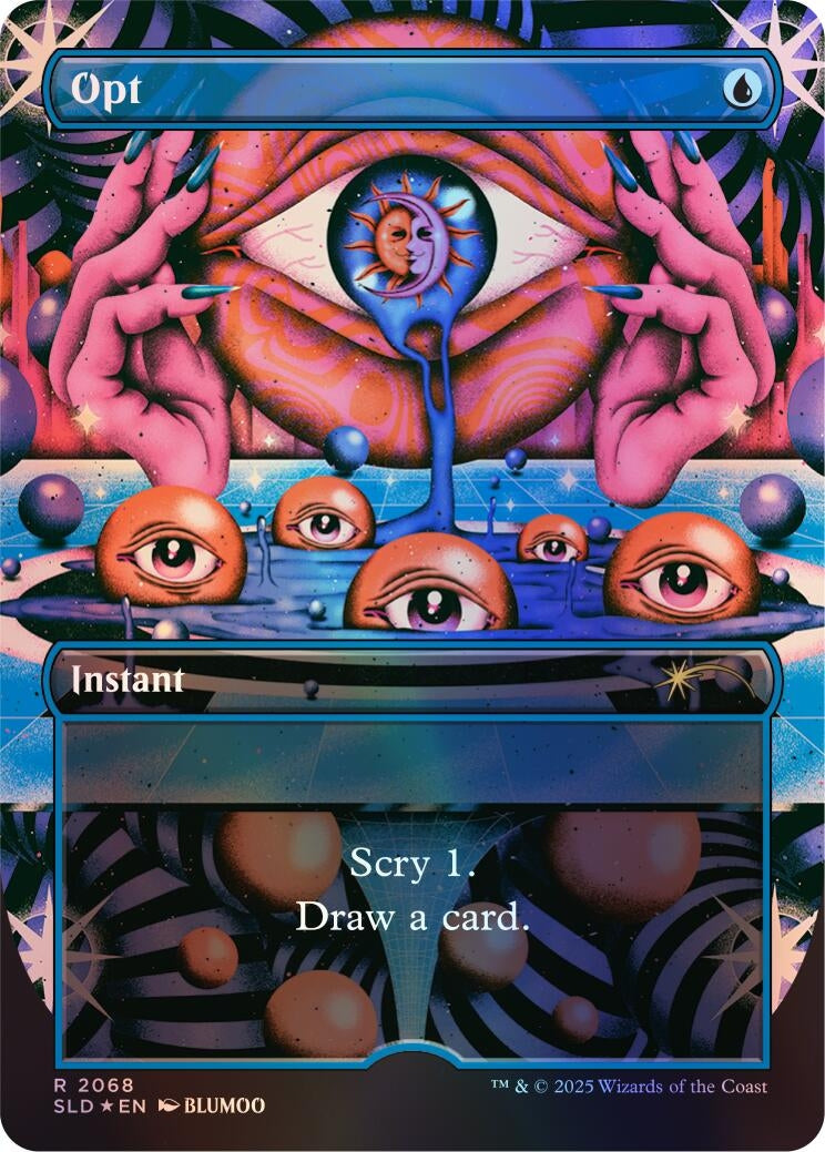 Image for Opt (2068) (Rainbow Foil) (2068) [Secret Lair Drop Series] - Magic: The Gathering