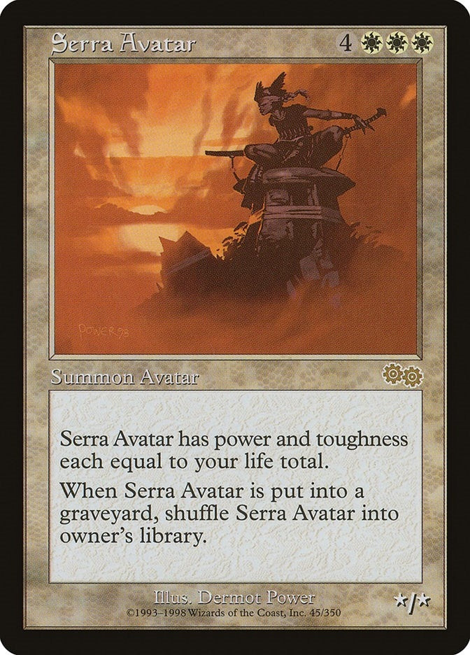Image for Serra Avatar (45) [Urza's Saga] - Magic: The Gathering