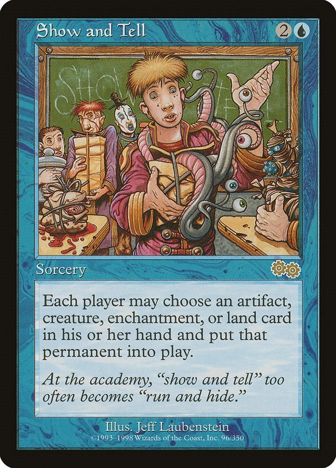 Image for Show and Tell (96) [Urza's Saga] - Magic: The Gathering