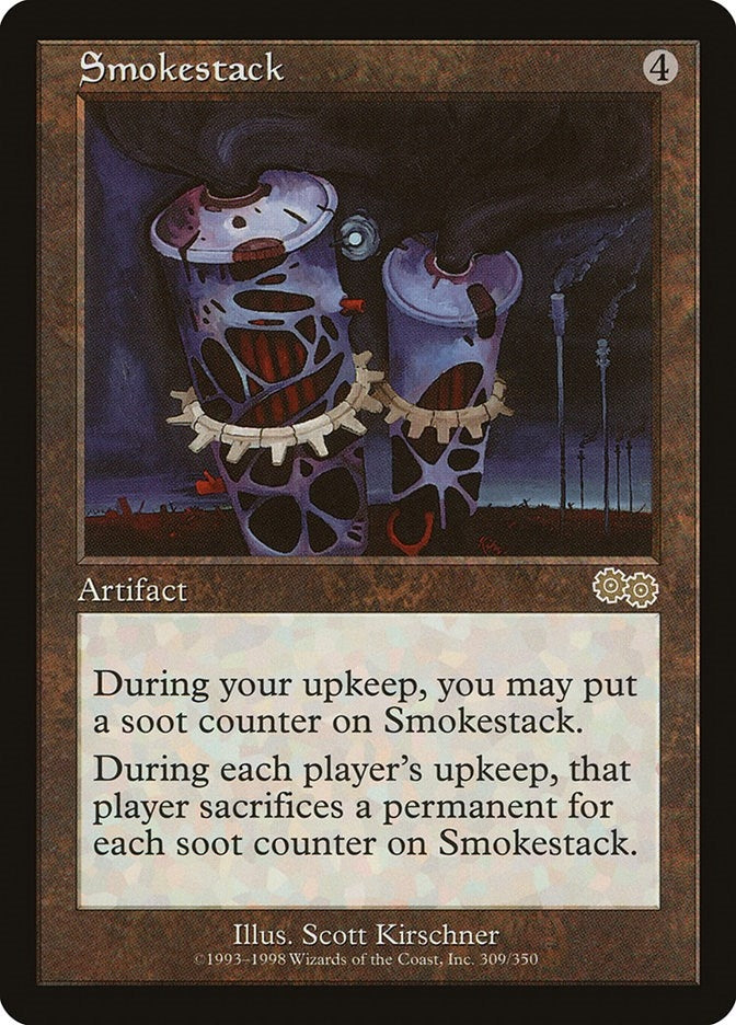 Image for Smokestack (309) [Urza's Saga] - Magic: The Gathering