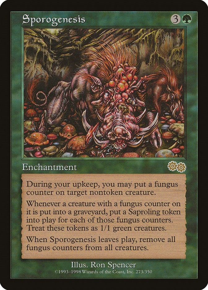 Image for Sporogenesis (273) [Urza's Saga] - Magic: The Gathering