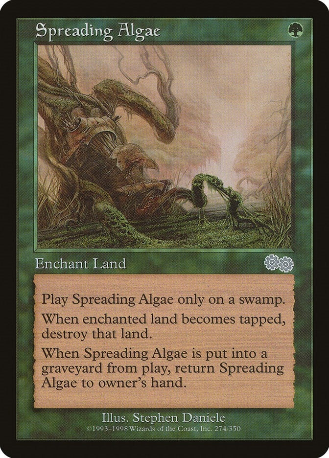 Image for Spreading Algae (274) [Urza's Saga] - Magic: The Gathering