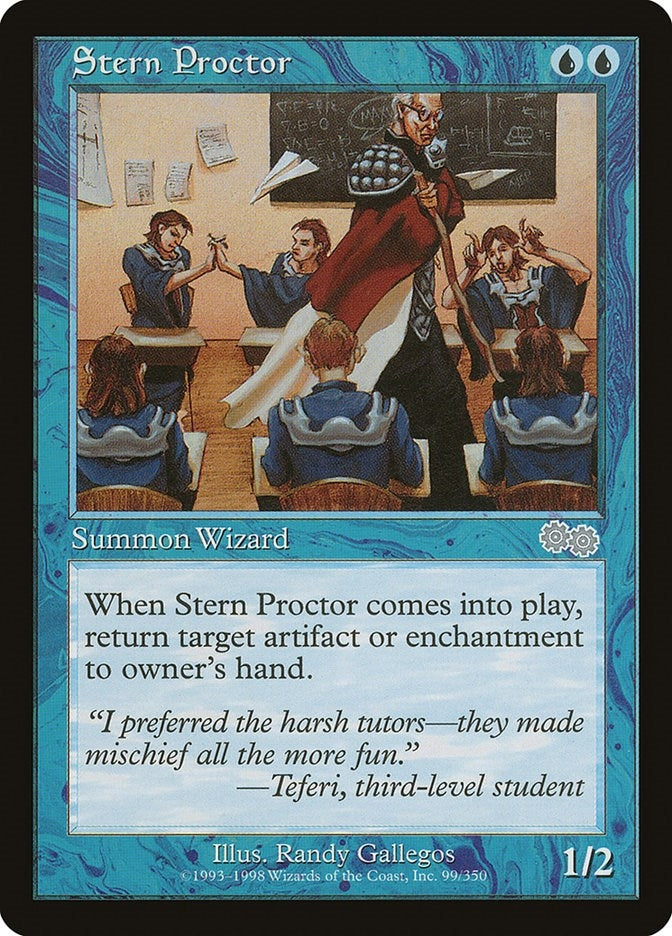 Image for Stern Proctor (99) [Urza's Saga] - Magic: The Gathering