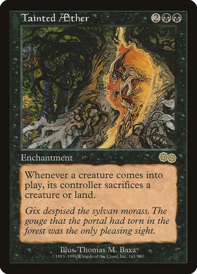 Image for Tainted Aether (161) [Urza's Saga] - Magic: The Gathering