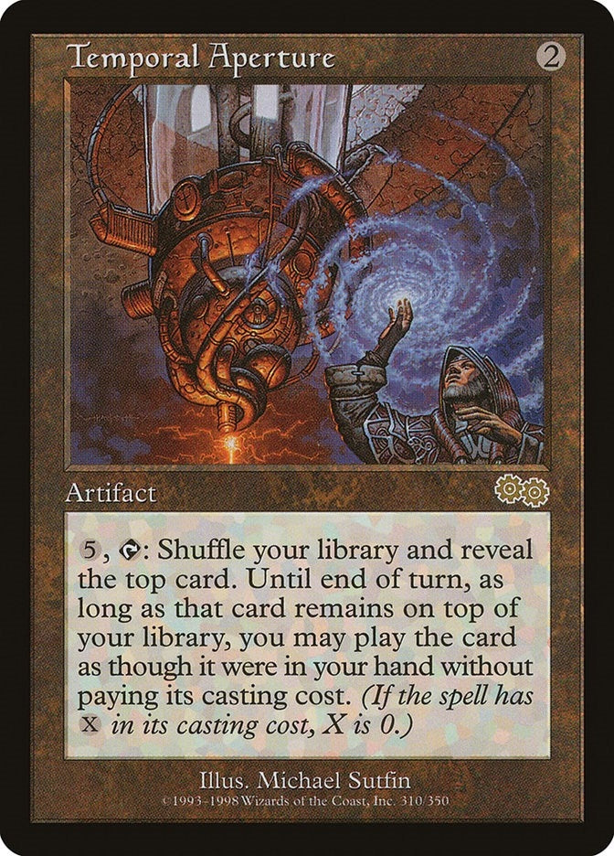 Image for Temporal Aperture (310) [Urza's Saga] - Magic: The Gathering