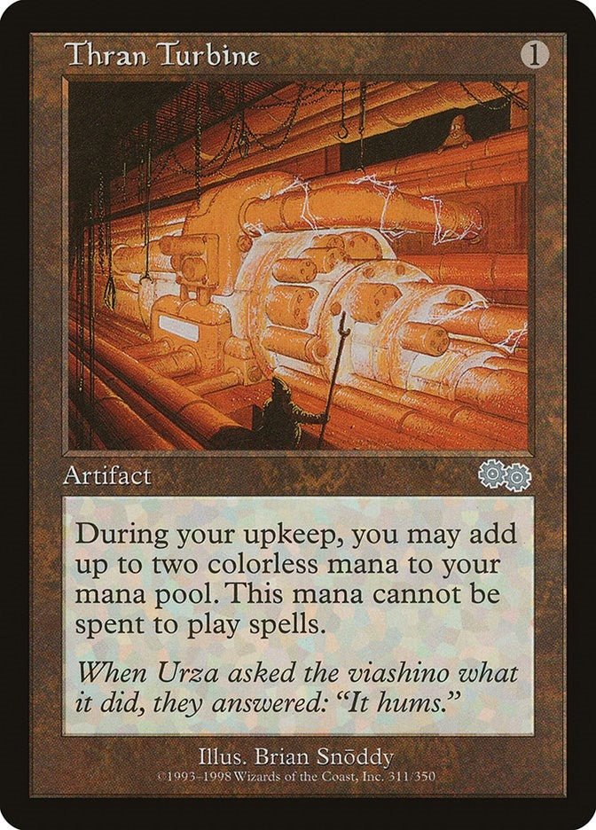 Image for Thran Turbine (311) [Urza's Saga] - Magic: The Gathering