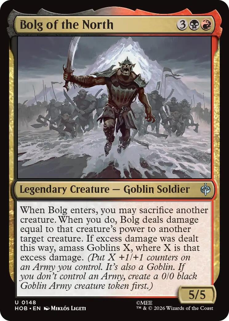 Image for Bolg of the North (148) [The Hobbit] (HOB) - Magic: The Gathering